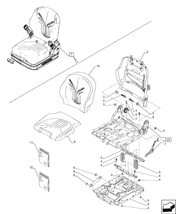 48019920 - кресло оператора